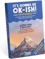 Em & Friends Pep Talk Postcard Book, 20 Postcards (2 Each 10 Styles), 5 x 7-inches - Image 2